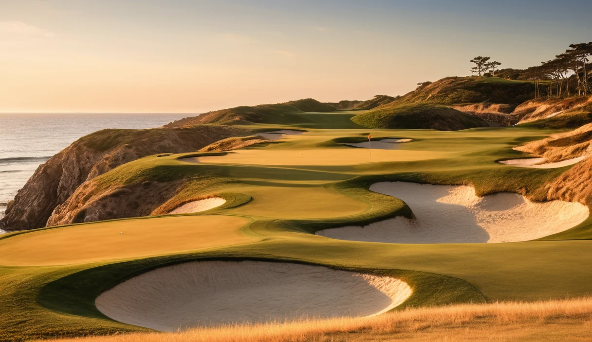 Style 1 energetic golf course homepage preview